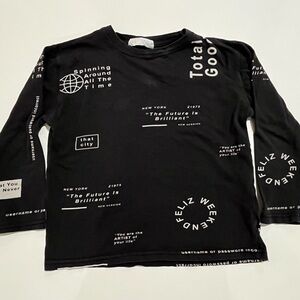 Boys Zara long sleeves, size 7